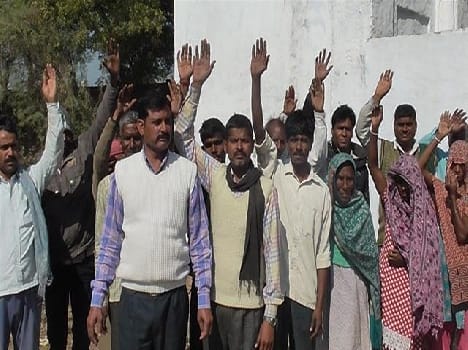  Demonstration against the occupation of the factory space